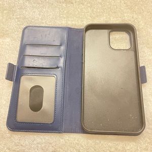 iPhone 11/12/13 Pro Max Wallet Case Sierra Blue (iATO)